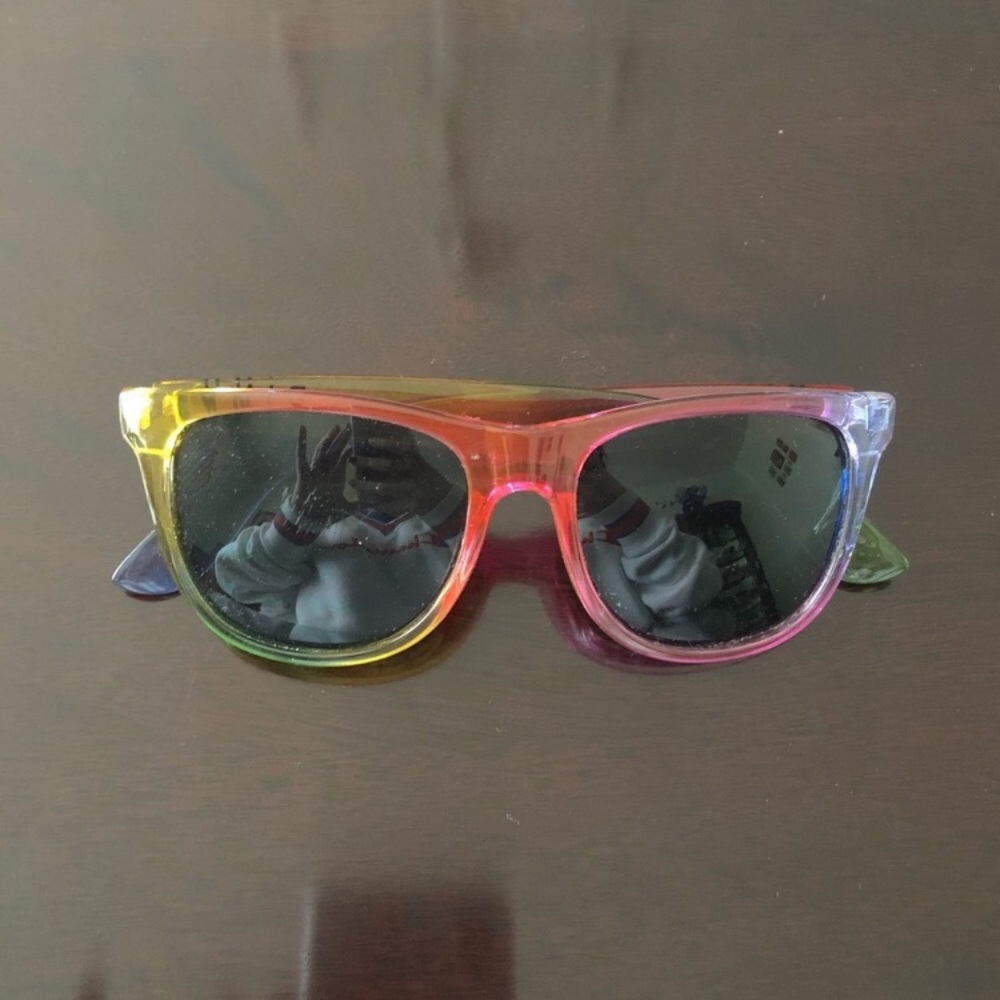 Victoria’s Secret pink tye-dye sunglasses